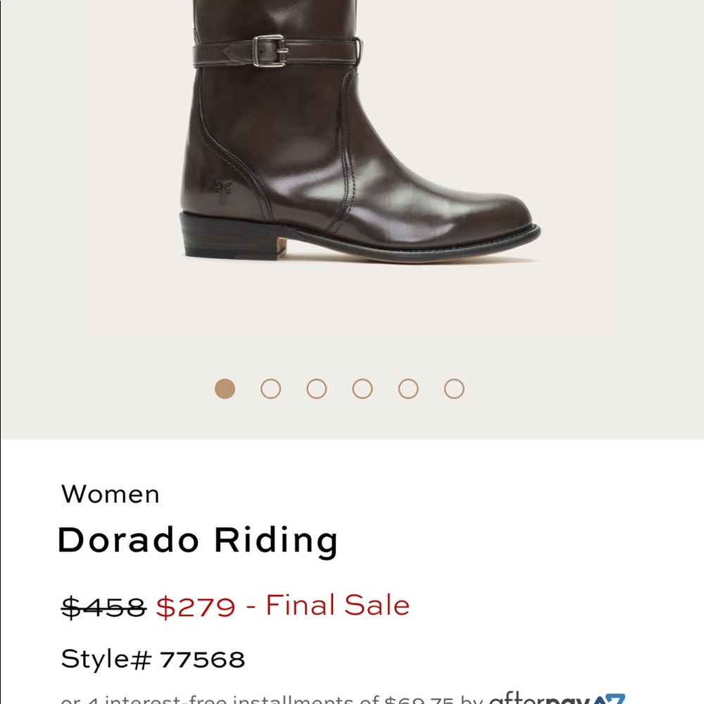 Beautiful pristine Frye riding boots